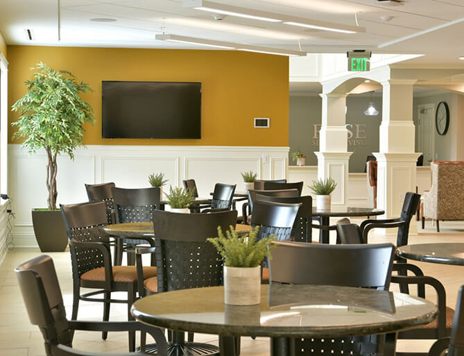 Rose dining room